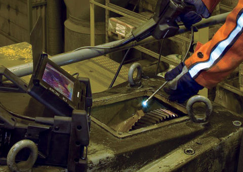 Gear case inspection