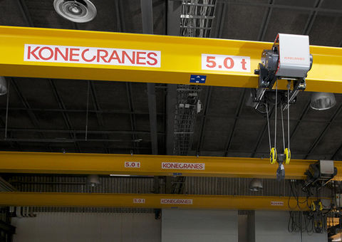 Konecranes hoist in facility