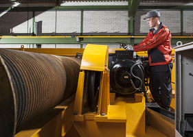 Konecranes technician crane modernization