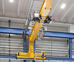 Konecranes wall mounted console crane