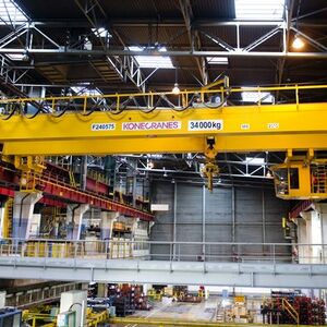 Prozesskrane von Konecranes um Einsatz