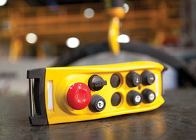 Radio remote control for crane