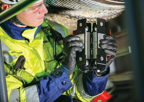 TRUCONNECT Wire Rope Monitoring sensor