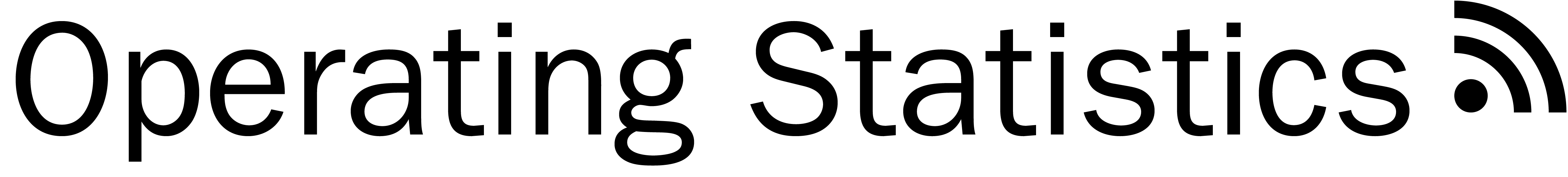 Operating Statistics icon