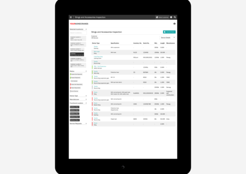 yourKONECRANES Slings and Accessories Inspection